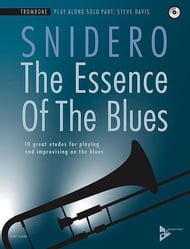 The Essence of the Blues Trombone Book and CD cover